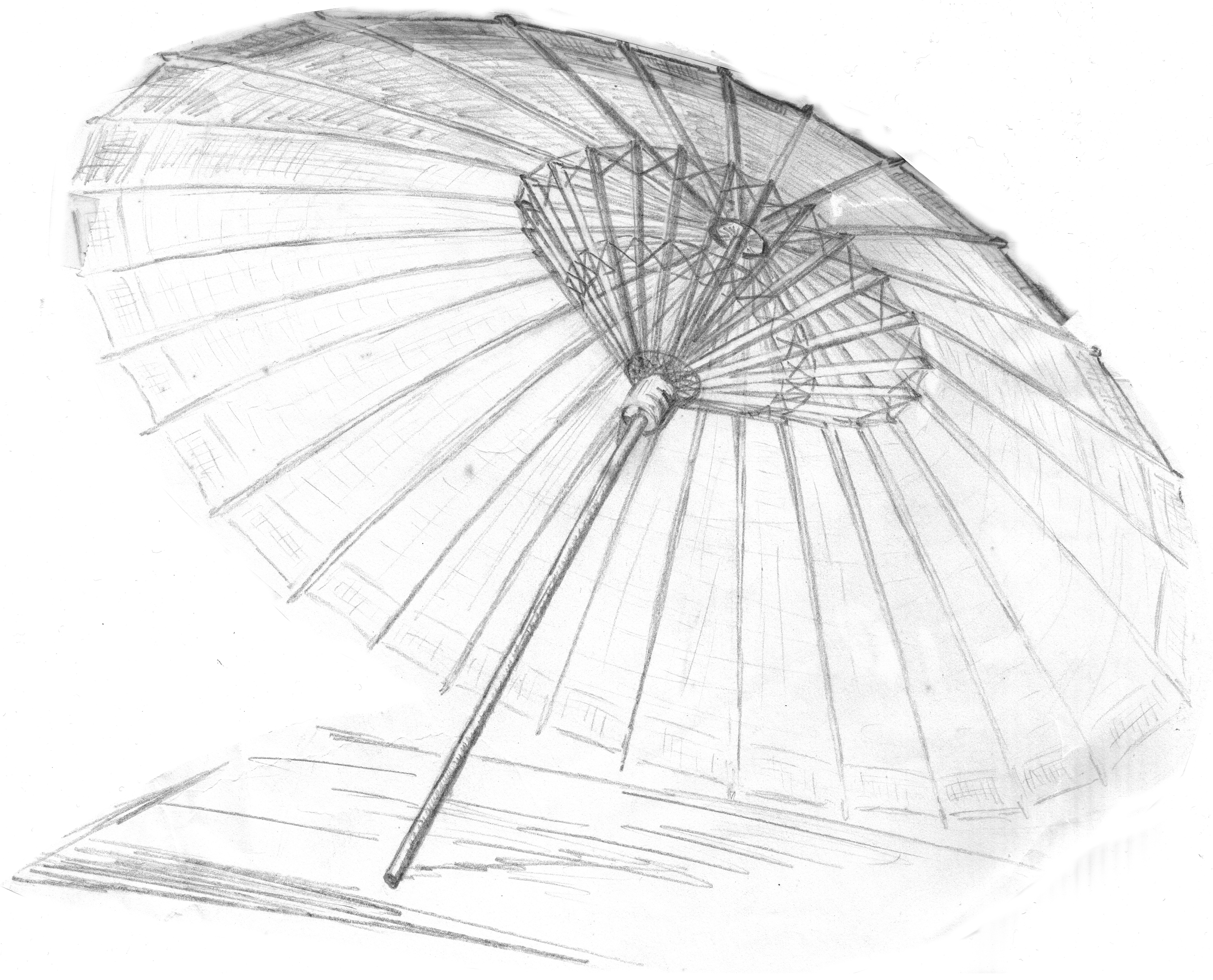 Dessin parasol